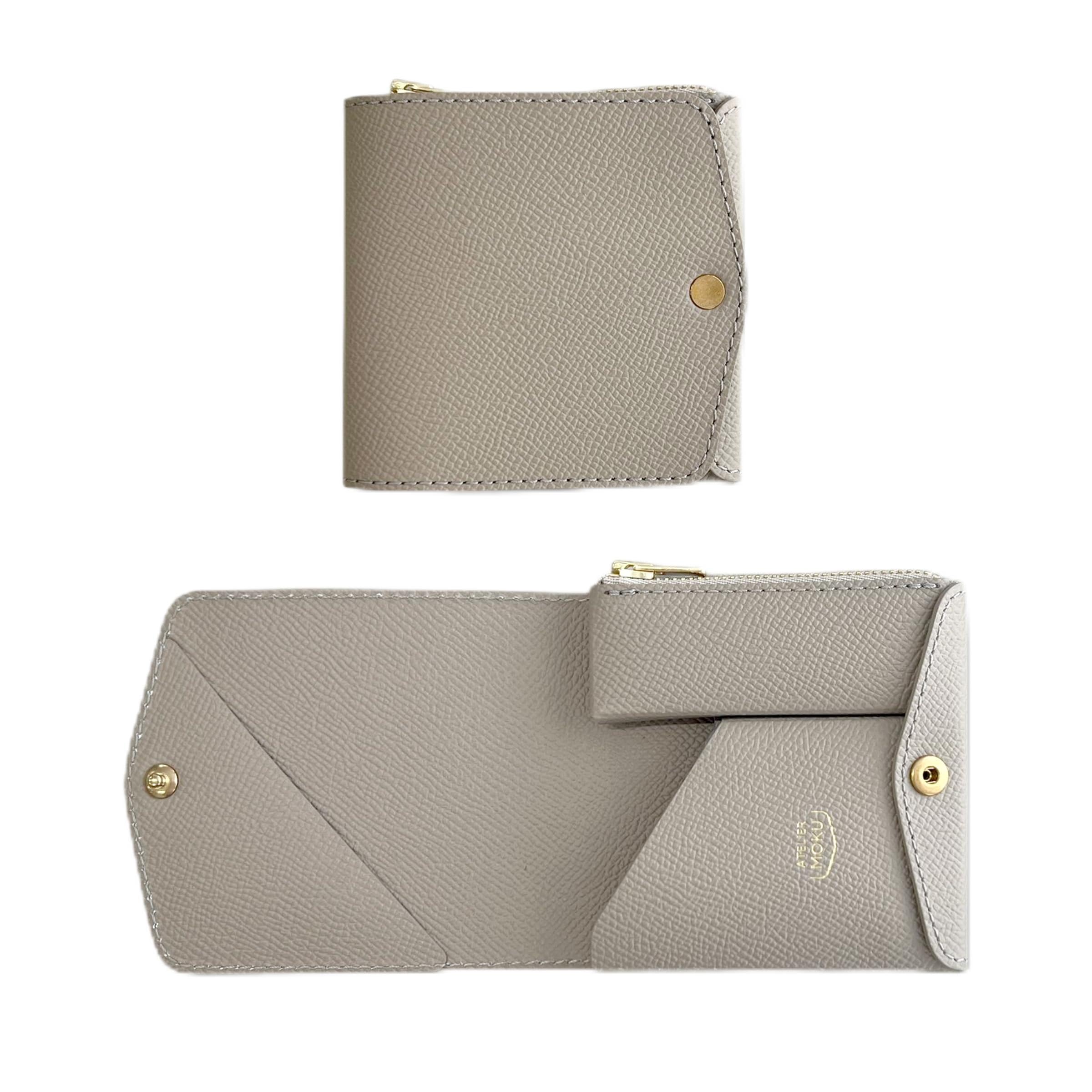 Amazon | [moku] 小さく薄い財布Saku ver.3 Plusノブレッサカーフ